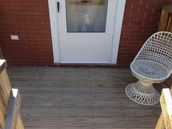 Back deck