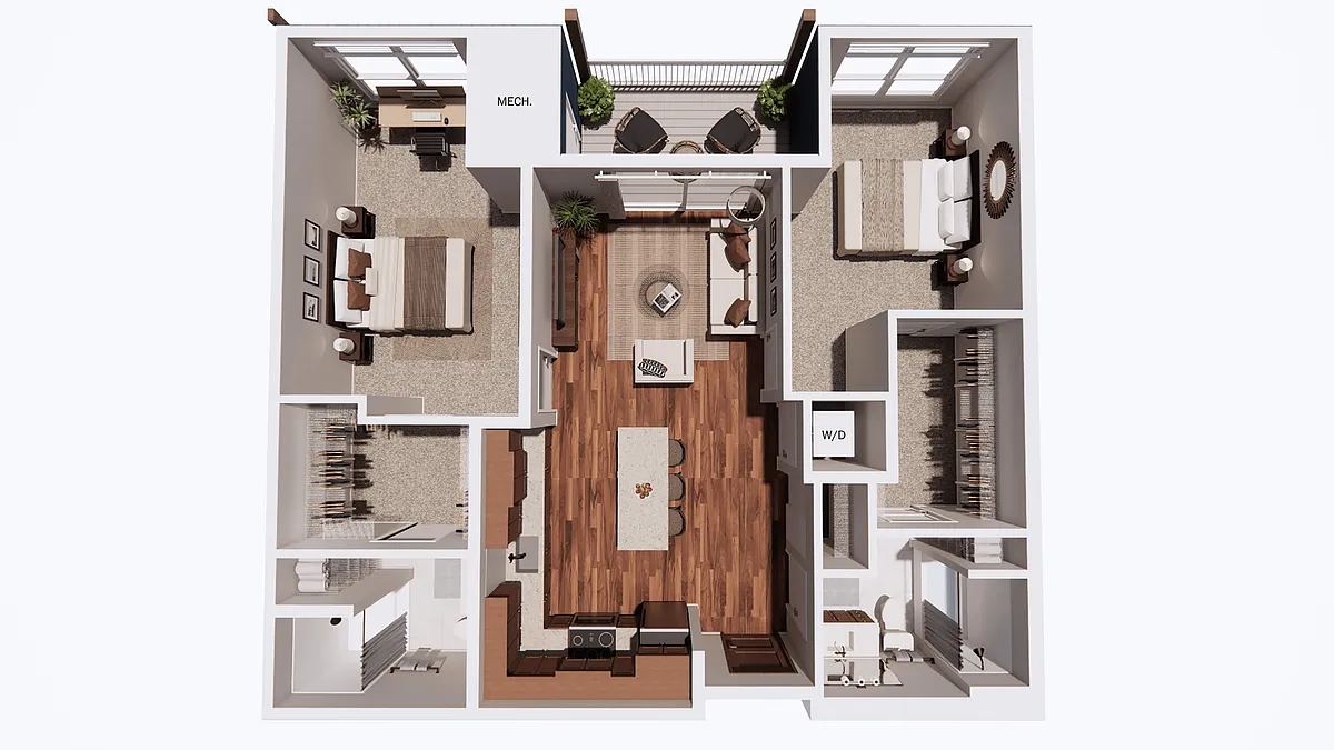 Floor plan Floorplan D