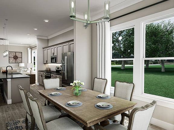 Mayes Hall Plan 1- Dining Room Rendering