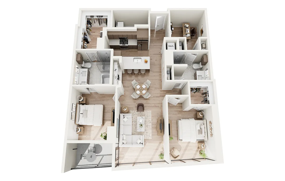 Floor plan B7