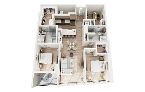 Floor plan B7