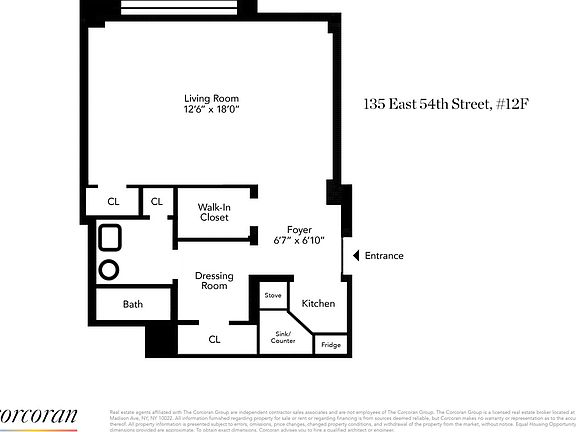 2nd image of 135 E 54th St APT 12F