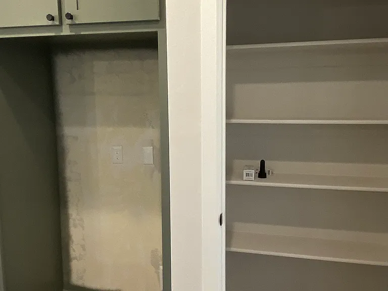 Pantry and Refrigerator Opening (Refrigerator is NOT furnished)