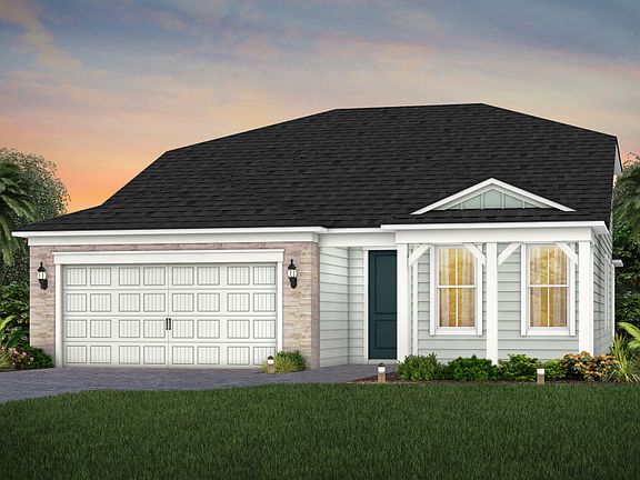 Coastal with Stone Elevation CO3 with Stone