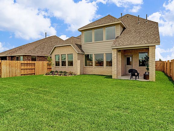 Large backyard