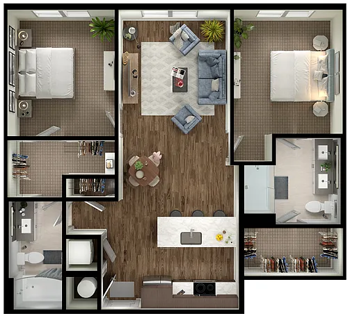 Floor plan B1