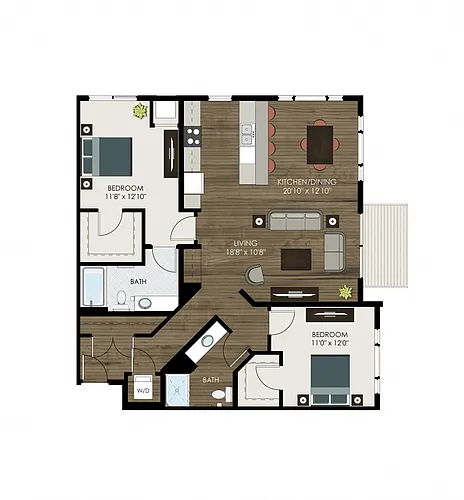 Floor plan The Compass