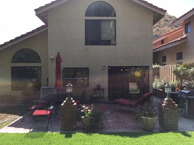 Back of house.