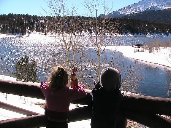 Pikes peak Hwy is a twent minute drive with incredible vies and great fishing 