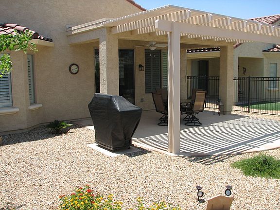 Back patio