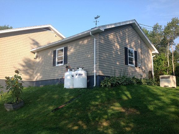 Back of garage & generator