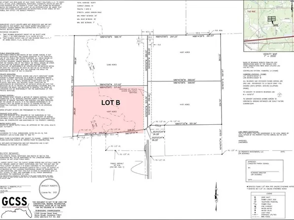 LOT Jackie Gordon Rd #B, Albany, LA 70711