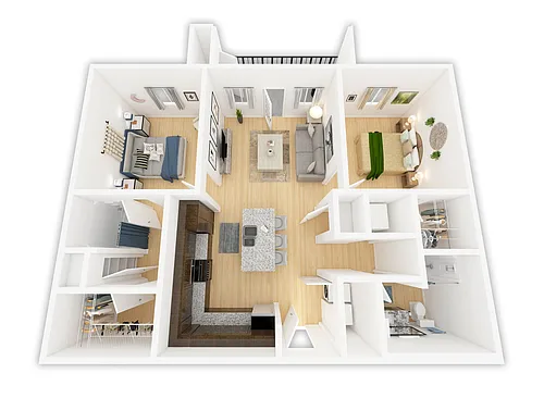 Floor plan B1