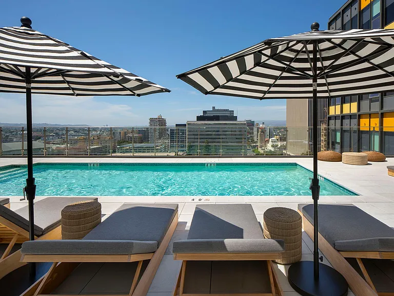 Rooftop Pool Area