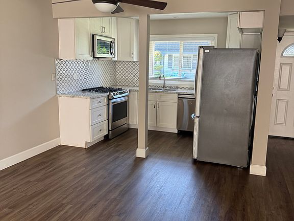 Open concept kitchen