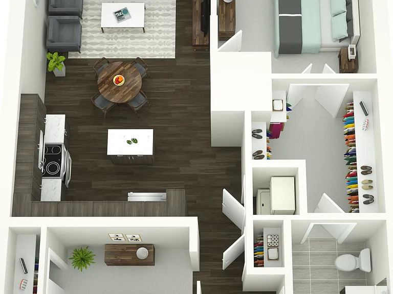 Porter Street - A4 - 1 Beds - 1 Baths - 776 Sq. ft.