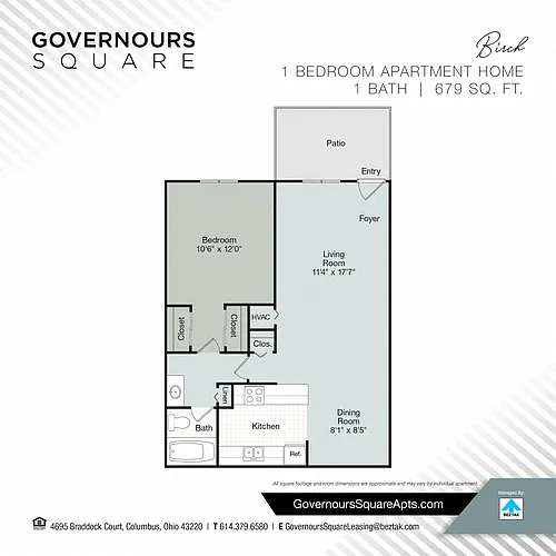 Floor plan Birch