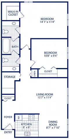 Floor plan Magnolia
