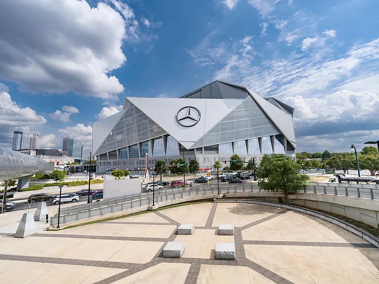 Mercedes-Benz Stadium is just minutes from Modera Westside Trail, placing world-class games and events effortlessly within reach.