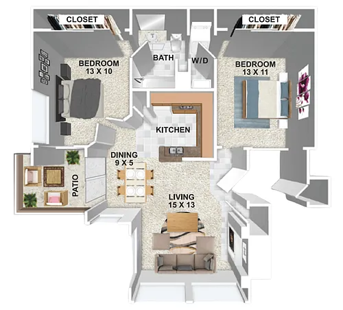 Floor plan B1