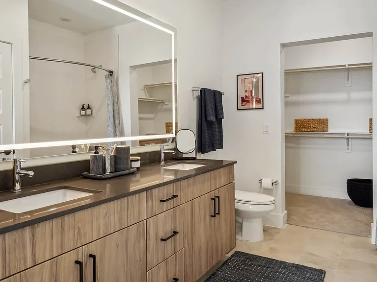 Bathroom with Double Vanity