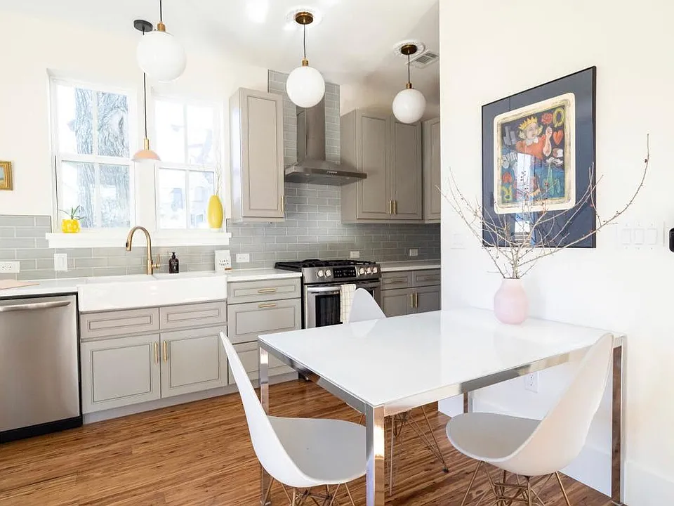 Open Kitchen and Living Room