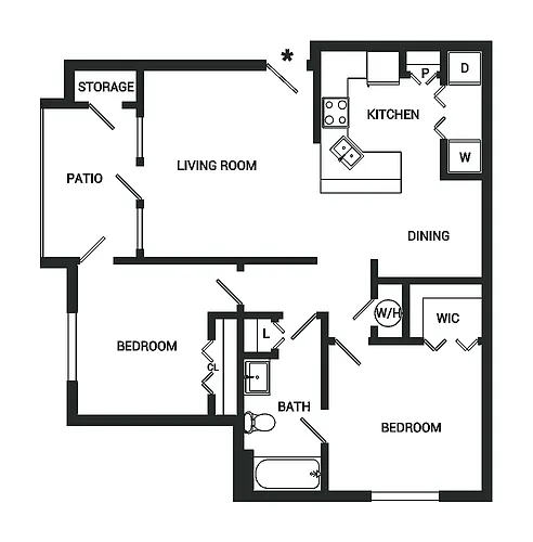 Floor plan The Franklin