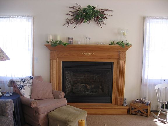 Fireplace in Living Room