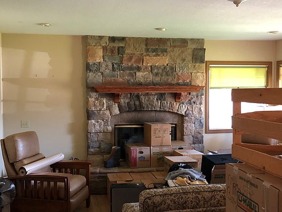 Craftsman Stone Fireplace
