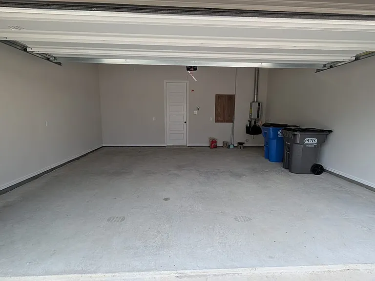 Huge Two Car Garage View