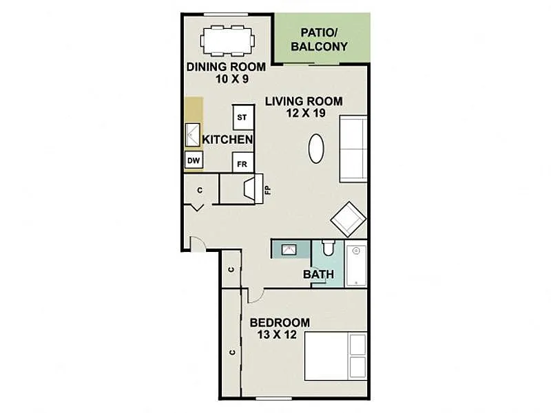 Floor plan A4