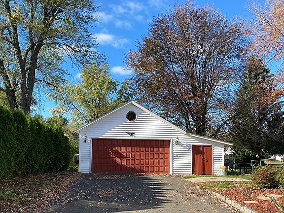 Detached garage and shed 
