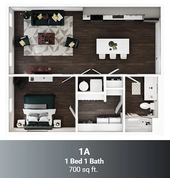 Floor plan Porchlight - 1A