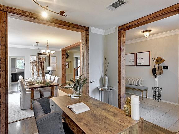 Main level home office