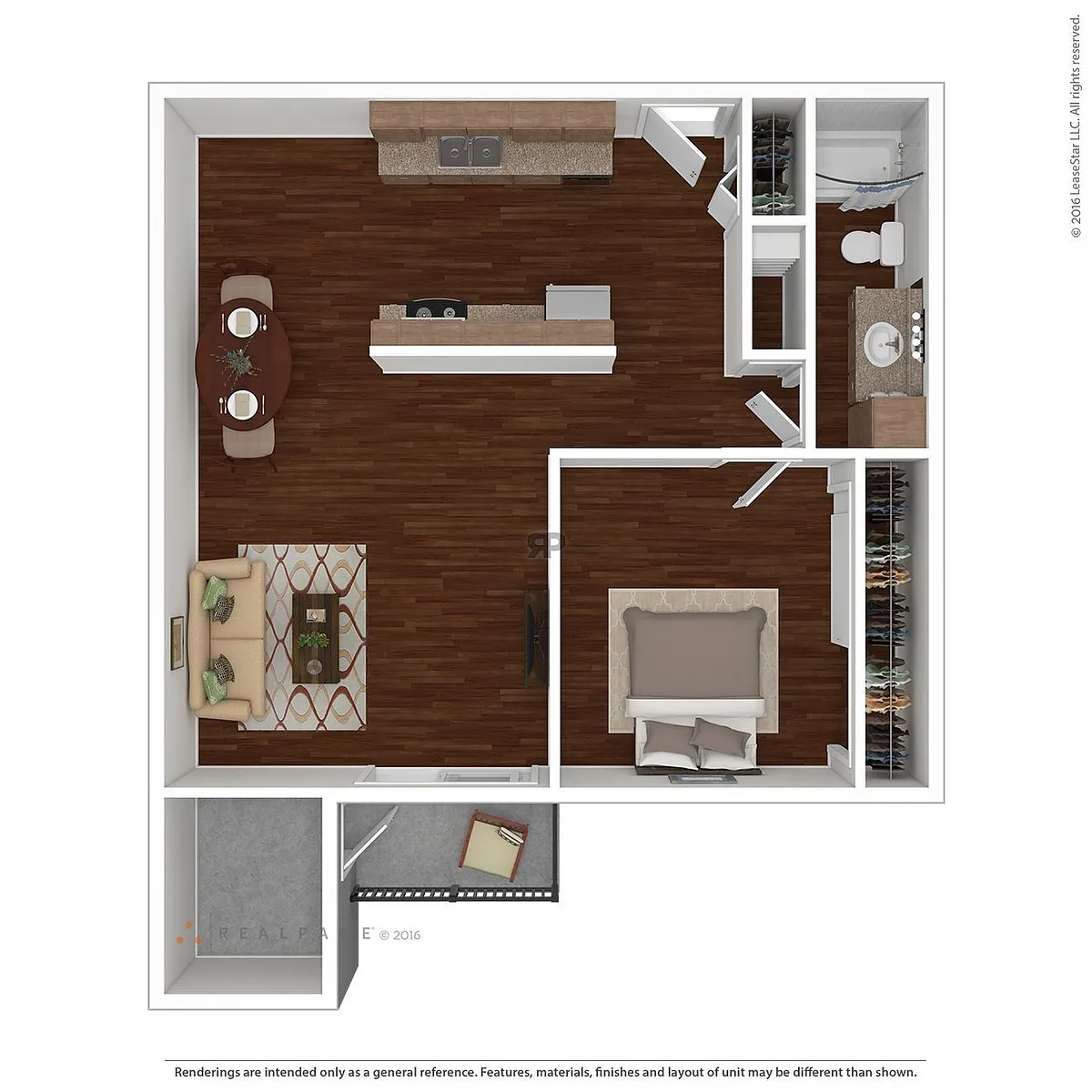 Floor plan The Cottonwood