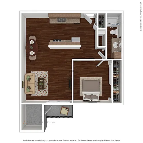 Floor plan The Cottonwood