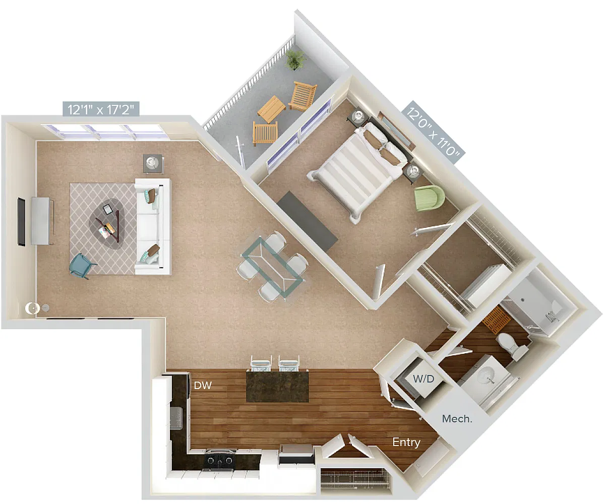 Floor plan A10-1-953