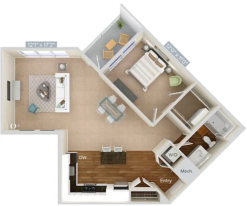 Floor plan A10-1-953