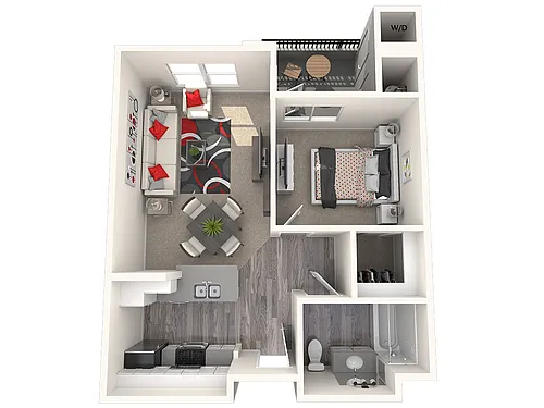 Floor plan Mission