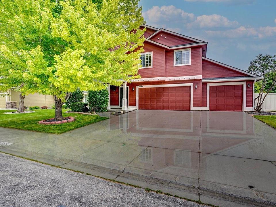 Front of the House (3 car garage)