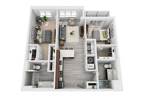 Floor plan b4-buck