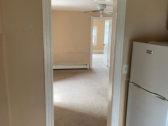 View from kitchen into living space