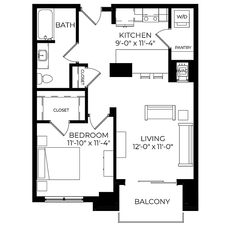 Floor plan 207