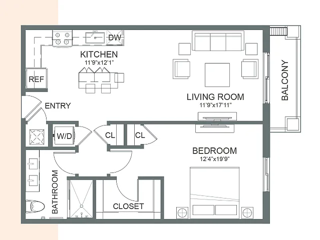 Floor plan A14