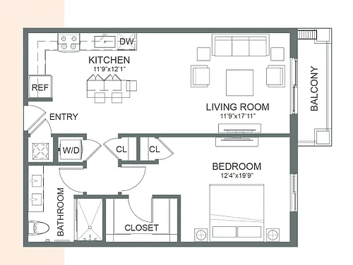 Floor plan A14