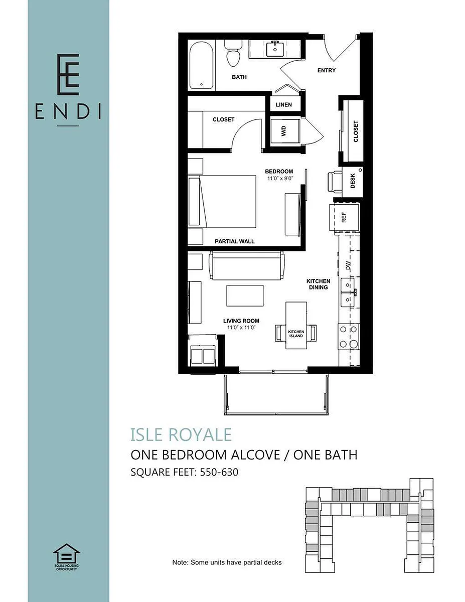 Floor plan Isle Royal