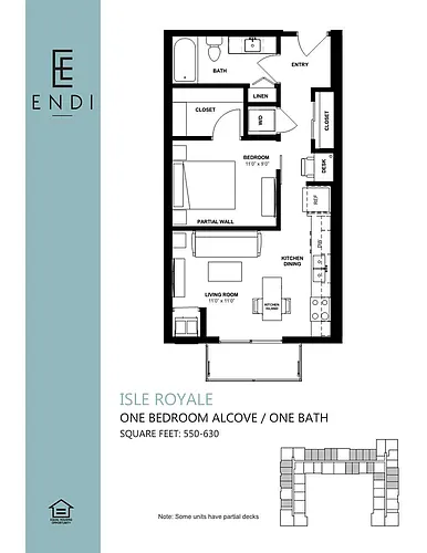 Floor plan Isle Royal