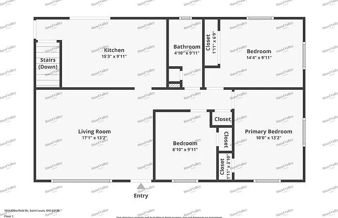 3 bed, 1.0 bath, 960 sqft, $1,250 — Photo 2