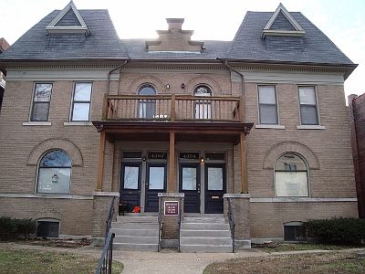 Front View of Building