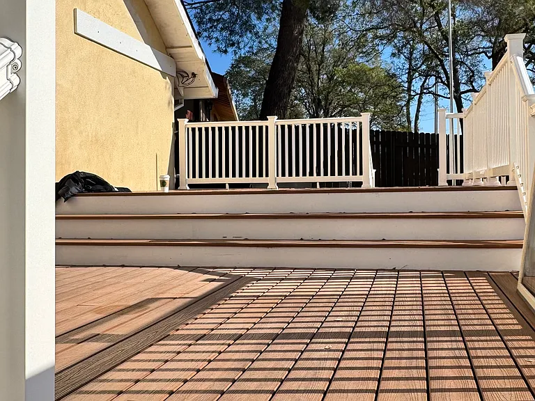 Deck area